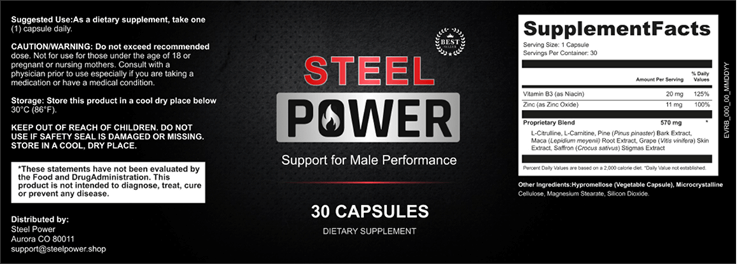 SteelPower Supplement Details